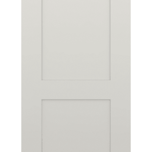 2-Panel Shaker Door Exterior