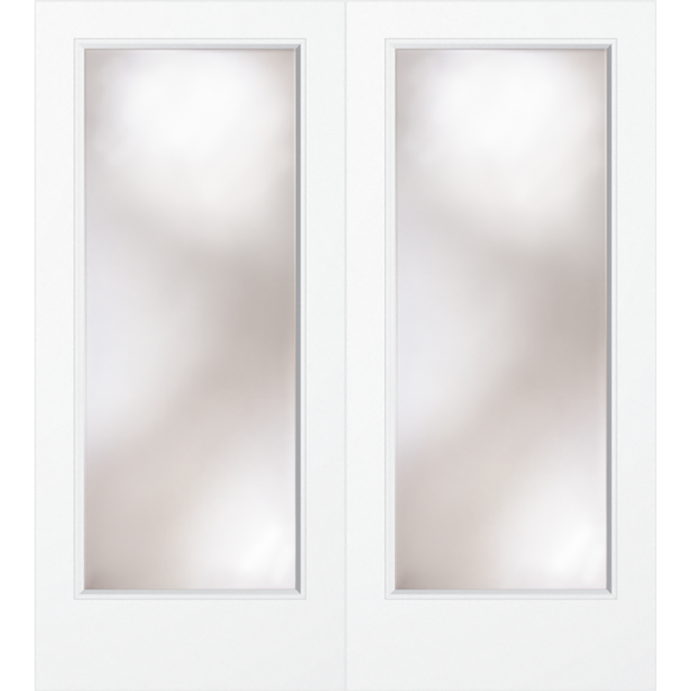 1-Lite Clear Glass French Exterior Door - Baseboards & More