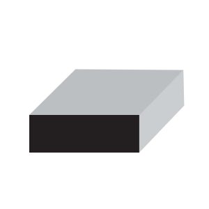 9/16" x 1-1/4" Eased Edge Cleat.  Sold in 16' Lengths