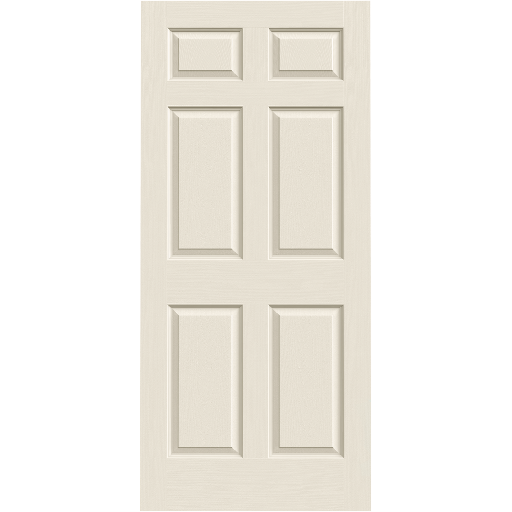 6-Panel Exterior 6-Panel 1-3/4″ Smooth Fiberglass Exterior Door 6-Panel Exterior